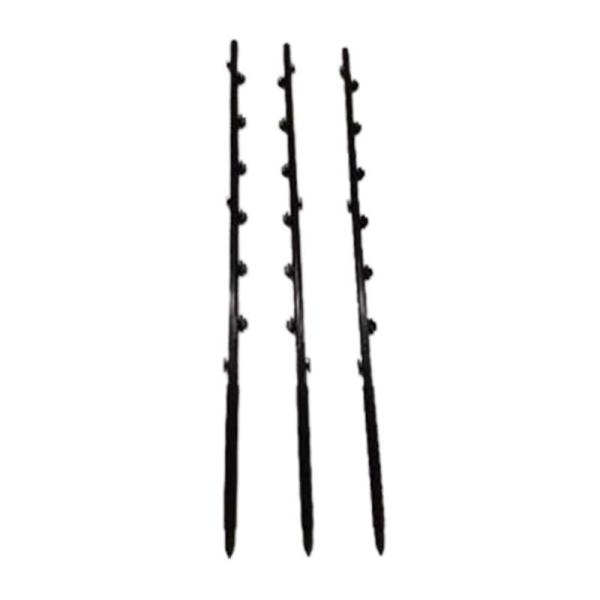 50本 FRP ガイシ付き 電柵支柱 直径16mm 高さ940mm シN 代引不可