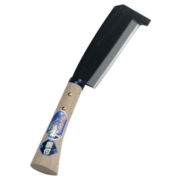 手打鋼付 箸付鉈 185mm 07035 鉈 なた 薪割り 小枝打ち 燕三条製 浅野木工所 H