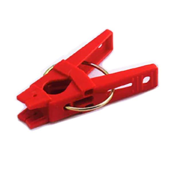 らくらくピンチ 赤 DH-11 6000個入 きゅうり等の 誘引 ピンチ クリップ 第一包装 サT ...