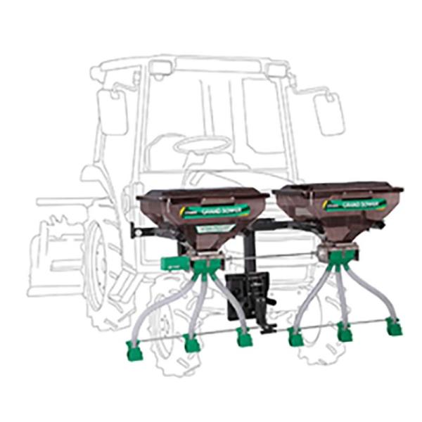 肥料散布機 グランドソワー UX-GP フロントタイプ UX-110F-GP 25604 GPS タ...