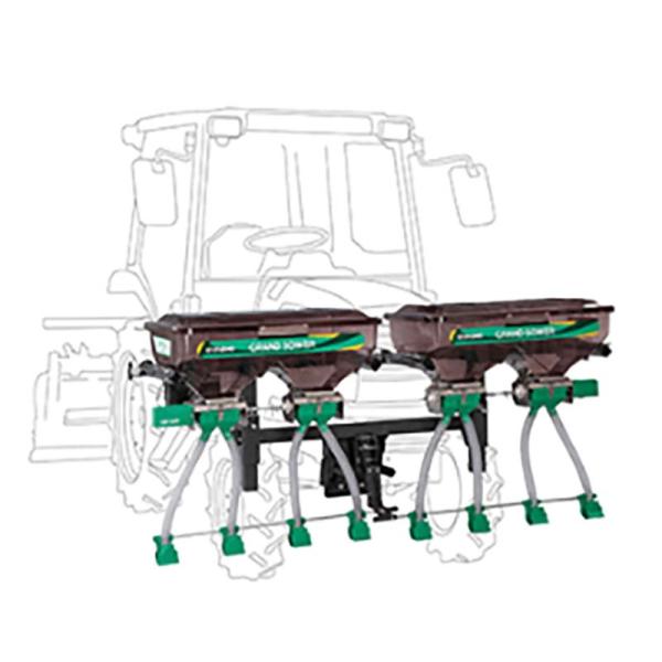 肥料散布機 グランドソワー UX-GP フロントタイプ UX-140F-GP 25606 GPS タ...