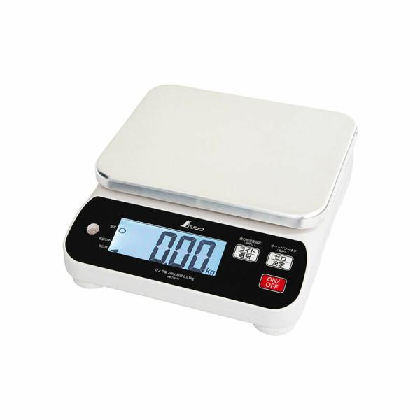 デジタルはかり WP 20kg 防塵防水 取引証明以外用 70040 はかり 計量 シンワ測定 H