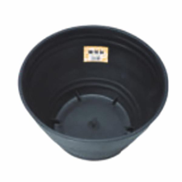 プラスチックポット セラアート 睡蓮鉢 39号 #1456 黒 20個 鉢 園芸 明和 代引不可