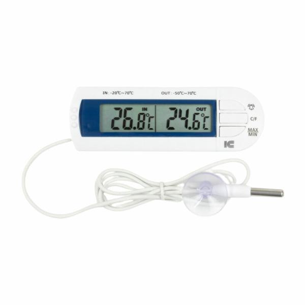 温度計 サーモ1011 デジタル最高最低温度計 10個 センサーコード付 防水 温度管理 アイシー ...