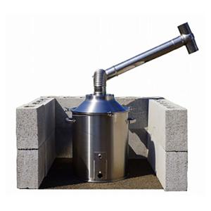 HONMA ホンマ製作所 燻炭工房 (容器型燻炭器) くん炭器[園芸 農業 籾殻