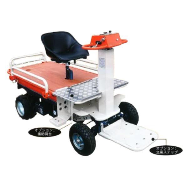 受注生産 リフト式電動作業車 フルーツボーイ OFB06A リフト式 電動 台車 棚下作業 運搬作業...