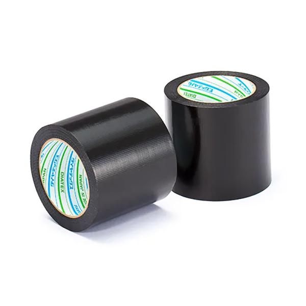 パイオランテープ 牧草用 ラップフィルム 補修用 ND-20-B 黒 100mm×25m 18巻 ダ...