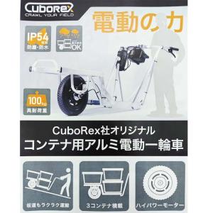 コンテナ用アルミ電動一輪車 バッテリー充電器な...の詳細画像1