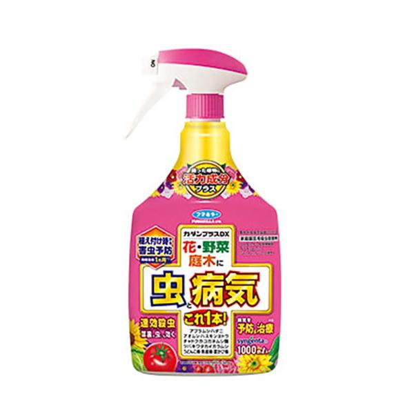 フマキラー カダンプラスDX 1000ml 12本 園芸用 殺虫剤 殺菌剤 害虫対策 カ園 個人宅配...