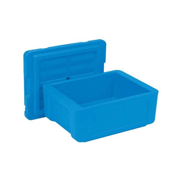 保冷保温コンテナ サンコールドボックス 蓋付 ブルー #15 容量16.7L クーラーボックス 保冷...