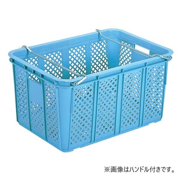 コンテナ サンテナー Aタイプ A#80 ライトブルー ハンドル無し 容量75.2L コンテナー 収...