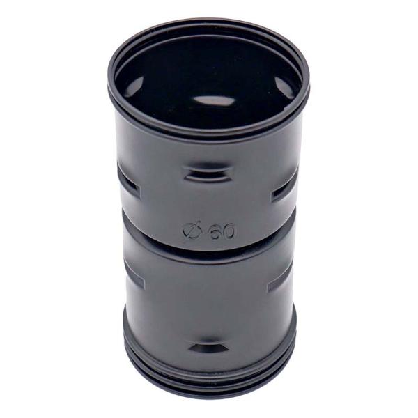 暗渠パイプ部品 ソケット φ60mm PE暗渠排水管 部品 暗渠パイプ あんきょ資材 水はけ 水たま...