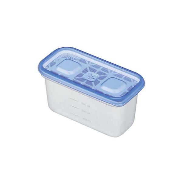 保存容器 ジップロックコンテナー 長方形 510ml 2個入 ケース 容器 食品 保存 保管 スS ...