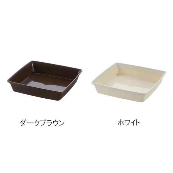 受皿 フォーレ スクエアプレート 8号 リッチェル 60枚 鉢皿 受け皿 プレート 園芸 ガーデニン...