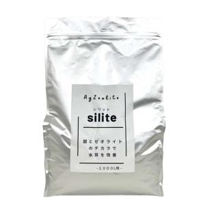 水質改善剤 silite シリット 1000L用 10kg 計量スプーン付 銀 ゼオライト 切花 Green Walk 大T 代引不可