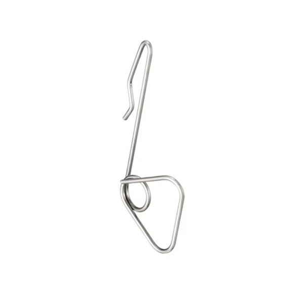 針金誘引フック音符くん 適合ワイヤー径φ2〜4mm C-1633N-2 3000個 タキゲン 誘引 ...