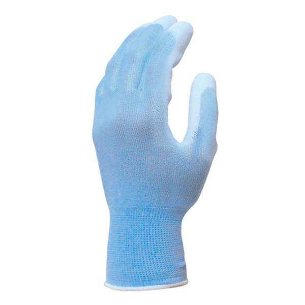 PU手袋 あおピタッ 1双組 FS-1211-1P 青 ポリウレタン 背抜き 手袋 吸水速乾 軽作業...