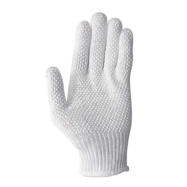 軍手 やわらか軍手 すべり止め付 6双組 FT-3104-6P 白 綿 手袋 滑り止め 作業用 下履...