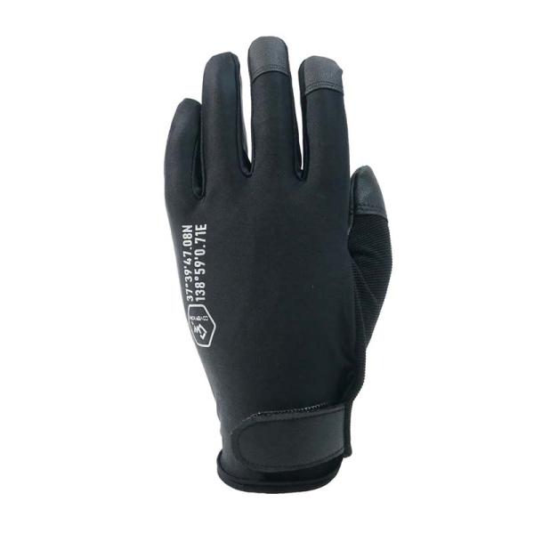 PU手袋 ストレッチPU縫製手袋 ショートタイプ FT-353101 黒 ポリウレタン 縫製 手袋 ...