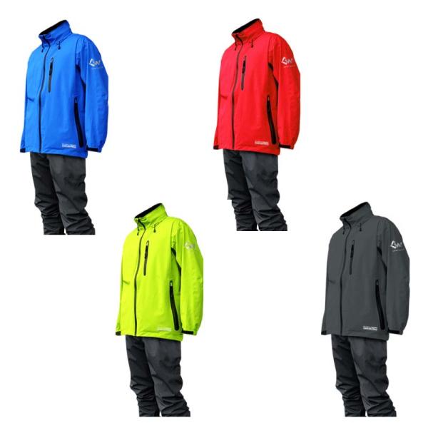 ストレッチレインウェア アクロスレイン AG-8000 雨具 上下セット 防水 透湿 高機能 キャン...