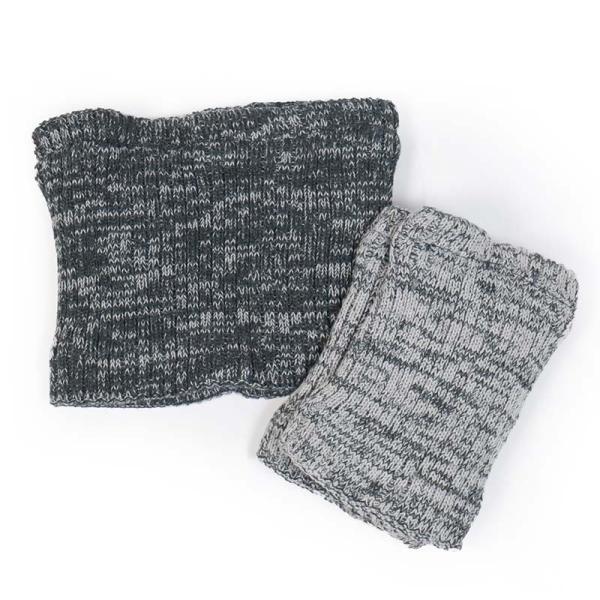 ネックウォーマー 杢柄ネックウォーマー AG-174 防寒 保温 冬 アウトドア スポーツ 除雪 作...