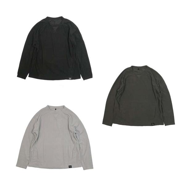 ロングスリーブワークシャツ TMF-6560 防寒 保温 メンズ カットソー 長袖 作業着 ファッシ...