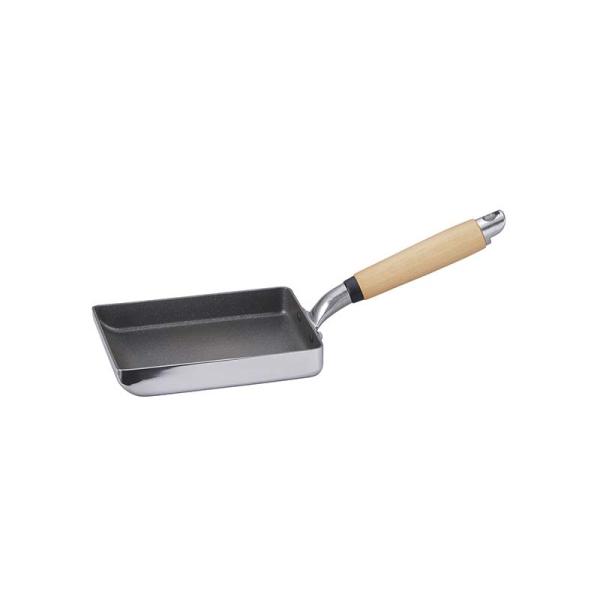 卵焼き器 極ふかみ IH玉子焼 13×18cm IH対応 国産 北陸アルミニウム フライパン 玉子焼...
