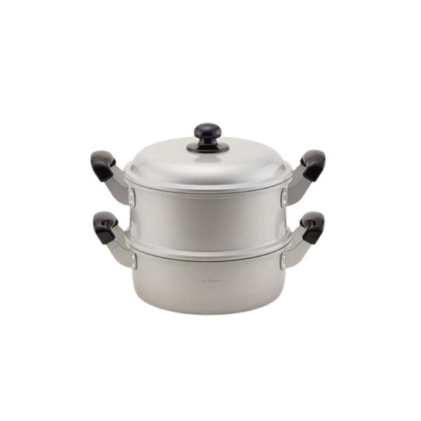 鍋 ゆうげ紀行 蒸し器セット 22cm ガス火用 国産 北陸アルミニウム 蒸し器 せいろ なべ キッ...