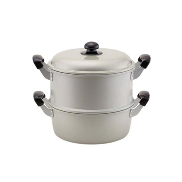 鍋 ゆうげ紀行 蒸し器セット 26cm ガス火用 国産 北陸アルミニウム 蒸し器 せいろ なべ キッ...