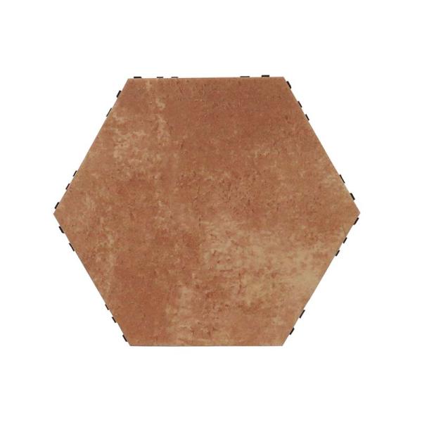 タイル ヘキサゴンジョイントタイルテラコッタ 六角形 HT-6 30×26cm 10枚 マツモト ジ...