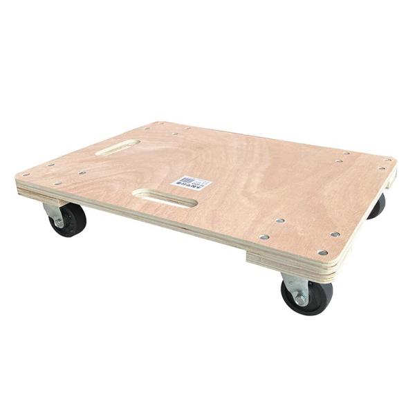 台車 木製平台車 Mサイズ TC-6045 4台 マツモト 運搬機器 運搬 平台車 農業 園芸 ガー...