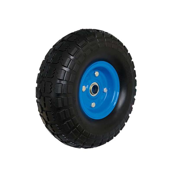 ハウスカー用替タイヤ ノーパンクタイヤ 青ホイル 10インチ SR1009S 10本 マツモト タイ...