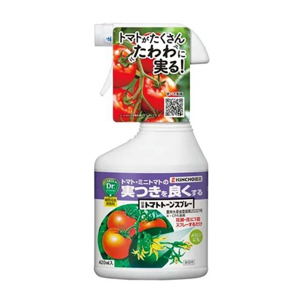 植物成長調整剤 日産トマトトーンスプレー 420ml 30本 KINCHO園芸 着果促進 農業 園芸...