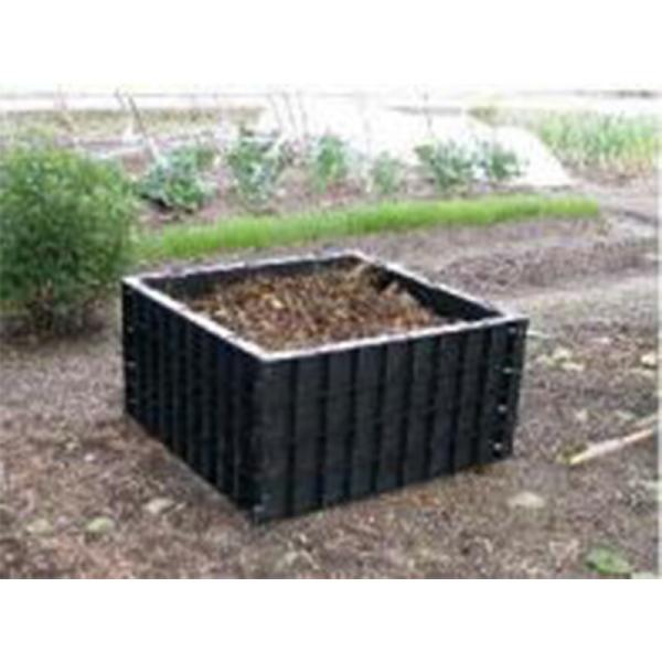 堆肥枠 容量200L S-07 79×79×高さ40cm サンポリ 個人宅配送不可 代引不可
