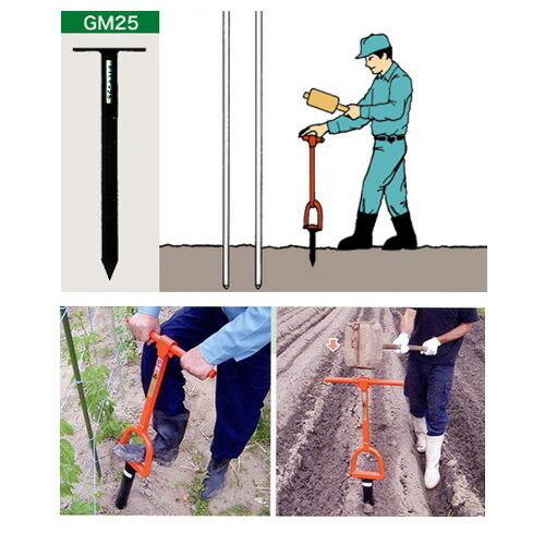 サンエー GM25 モーラー (打込み式) 代引不可