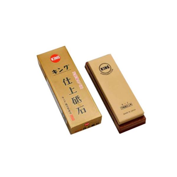 キング 仕上砥石 S-2 台付 ＃ 6000 仕上げ用 松永トイシ T野D