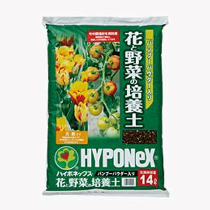 14L ×12袋 ハイポネックス バンブーパウダー入り 花 と 野菜 の 培養土 タS 個人宅配送不可 代引不可｜plusysbtob