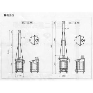 焼却炉 SFA-4II (2) 型 240L ...の詳細画像1