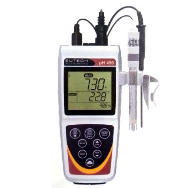 ポータブル高機能 pH・ORP計 PH450 PH計 ORP計 ION計 温度計 竹村電機製作所 カ...