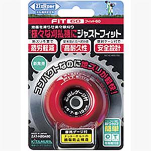 2個 ジズライザー ZAT-H20A 青 刈払機用安定板 草刈り機用部品 北村