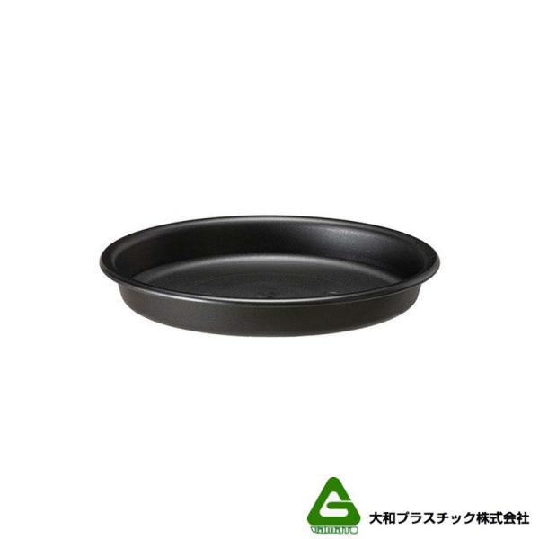 80個 グロウプレート 30型 ブラック 大和プラスチック 直径285×H40mm 受皿 グロウコン...