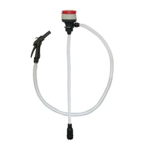 手動ドラムポンプ LP-32 吐出ホース32mm径×1275mm 1回転/1L 重量6.0kg