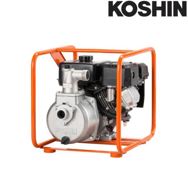 ハイデルスポンプ SEM-40GB 4サイクルエンジン (三菱GB13G) 全揚程34m 最大吐出量...