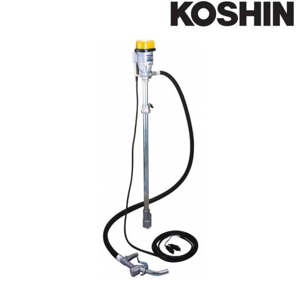 電動ドラムポンプ フィルポンプ FD-24 DC-24V 全揚程7m 吐出径20mm 吐出ホース2m...