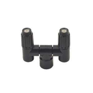 動噴パーツ 二頭口噴口組 PA-290 (黒) (対象機種 DK-10) 工進 KOSHIN ノズル 噴霧器 噴口 電動 器具 洗浄 シB 代引不可