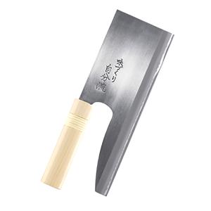 本格的麺切包丁 A-0025 豊稔企販 光山作高級ステンレス鋼麺切包丁 軽量