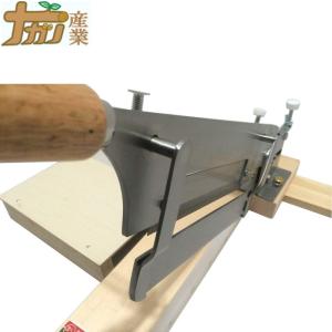 両手持ち餅切りカッター ステンレス 刃渡り24cm もち カッター ナガノ