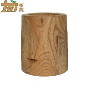 完全受注生産 けやき もち臼 5升用 直径 約51×高さ55cm 餅 臼 欅