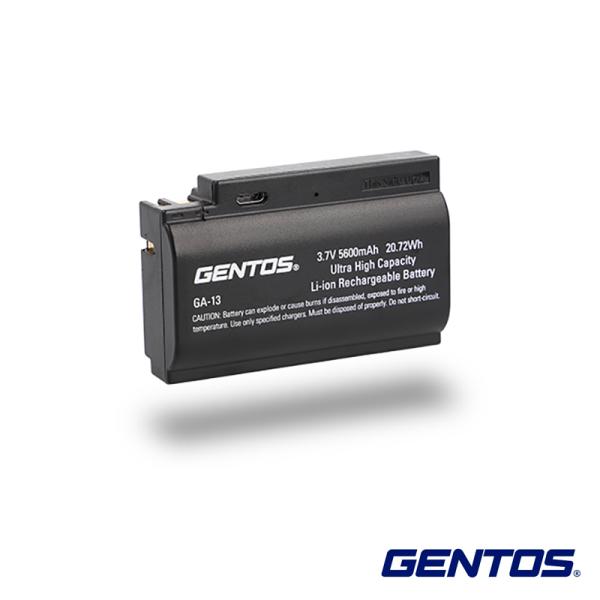 充電ヘッドライト 専用充電池 GA-03 GENTOS(ジェントス) 充電池 作業 高出力 災害時 ...