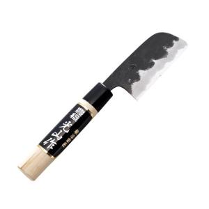 豊稔光山作 黒打収穫包丁 HT-8103 全長 135mm 豊稔企販 収穫 レタス